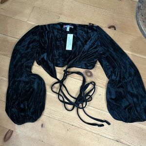 🔺Urban Outfitters black dress top. Size Lg